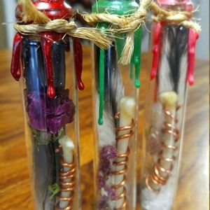 Witch Vial for Good Luck and Love